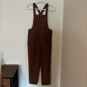 Women’s Brown Overalls